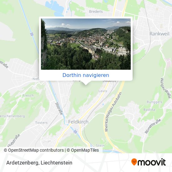 Ardetzenberg Karte