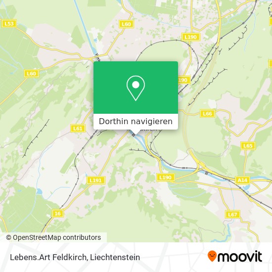 Lebens.Art Feldkirch Karte