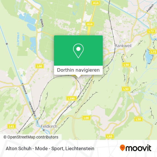 Alton Schuh - Mode - Sport Karte