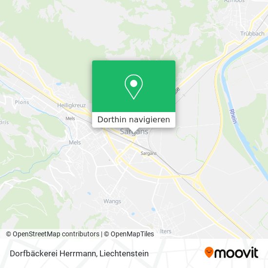 Dorfbäckerei Herrmann Karte