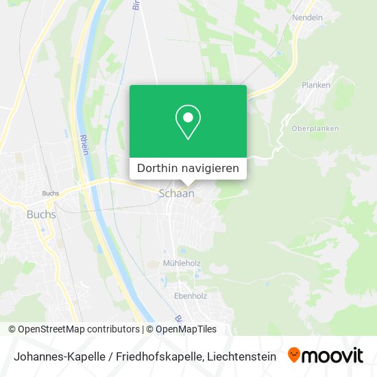 Johannes-Kapelle / Friedhofskapelle Karte