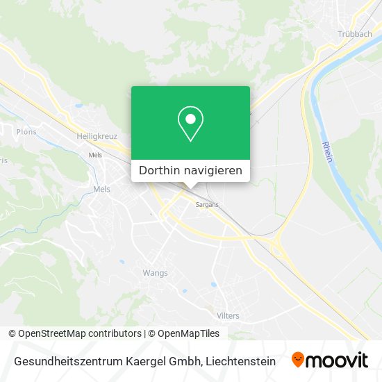 Gesundheitszentrum Kaergel Gmbh Karte