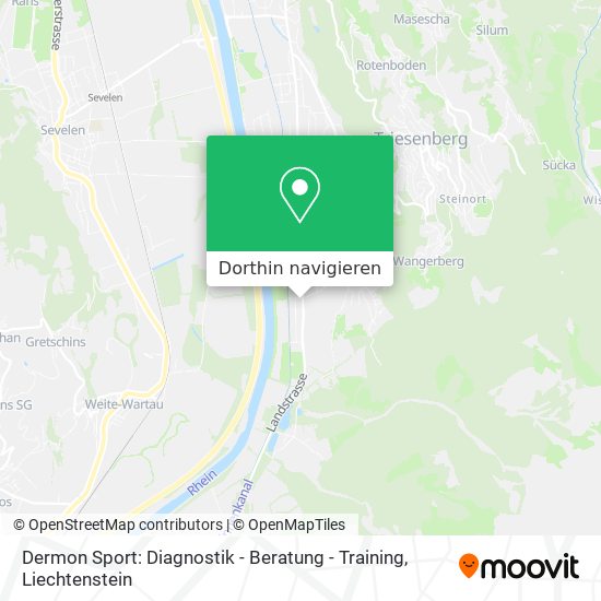 Dermon Sport: Diagnostik - Beratung - Training Karte