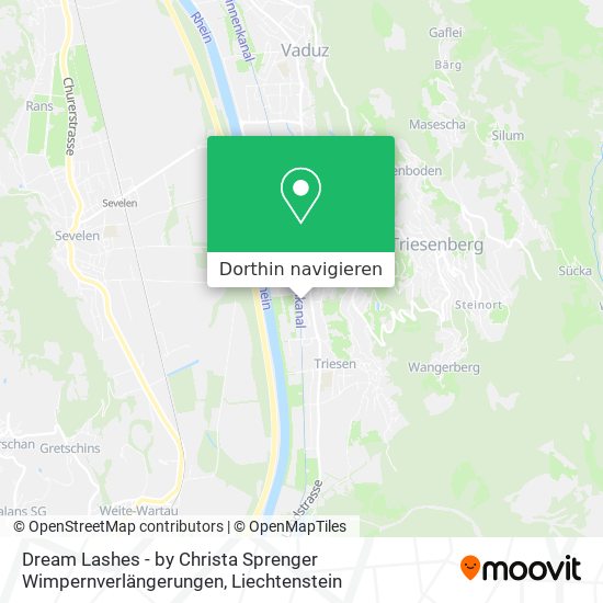 Dream Lashes - by Christa Sprenger Wimpernverlängerungen Karte