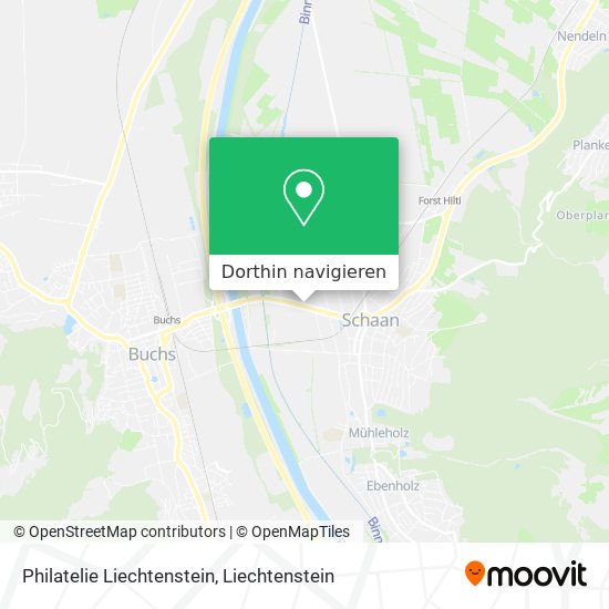 Philatelie Liechtenstein Karte