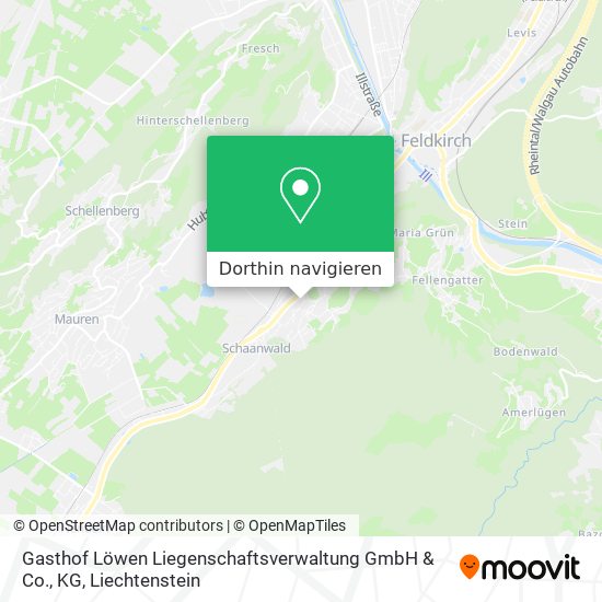 Gasthof Löwen Liegenschaftsverwaltung GmbH & Co., KG Karte
