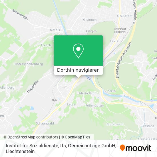 Institut für Sozialdienste, Ifs, Gemeinnützige GmbH Karte