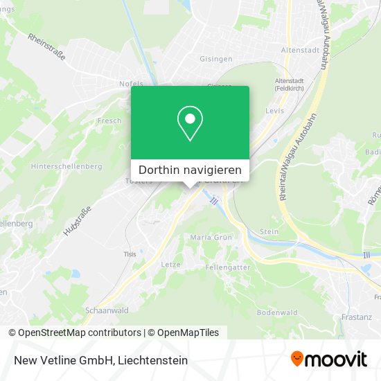 New Vetline GmbH Karte