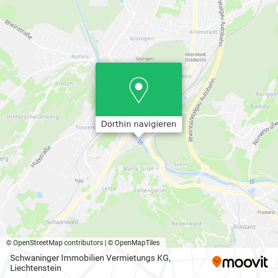 Schwaninger Immobilien Vermietungs KG Karte