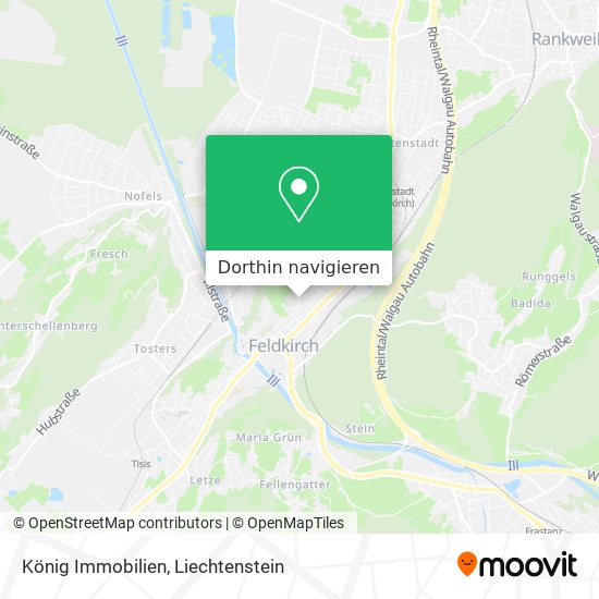 König Immobilien Karte