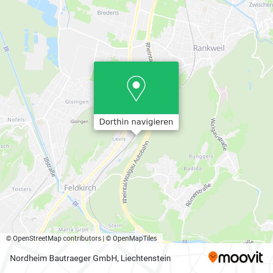 Nordheim Bautraeger GmbH Karte