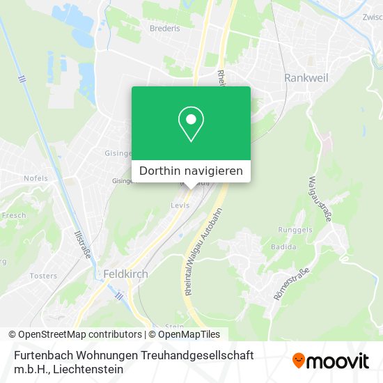 Furtenbach Wohnungen Treuhandgesellschaft m.b.H. Karte