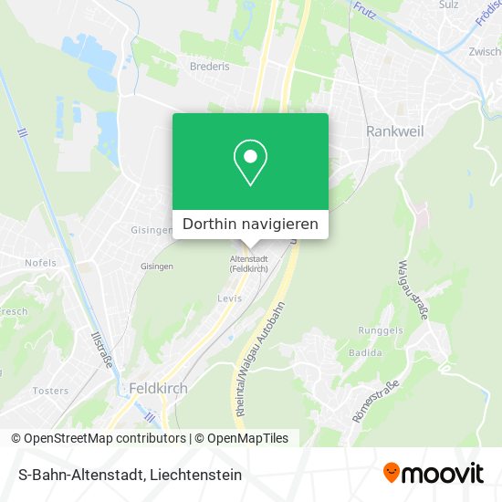 S-Bahn-Altenstadt Karte