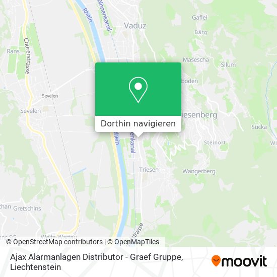 Ajax Alarmanlagen Distributor - Graef Gruppe Karte
