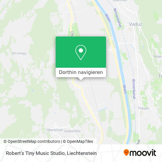 Robert's Tiny Music Studio Karte