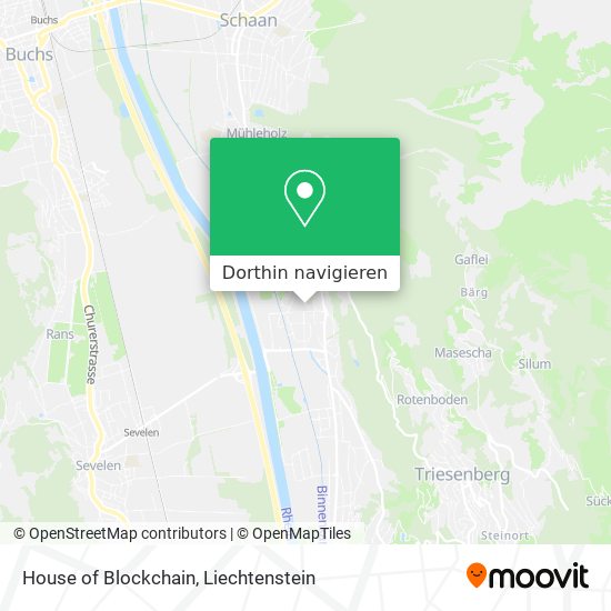 House of Blockchain Karte