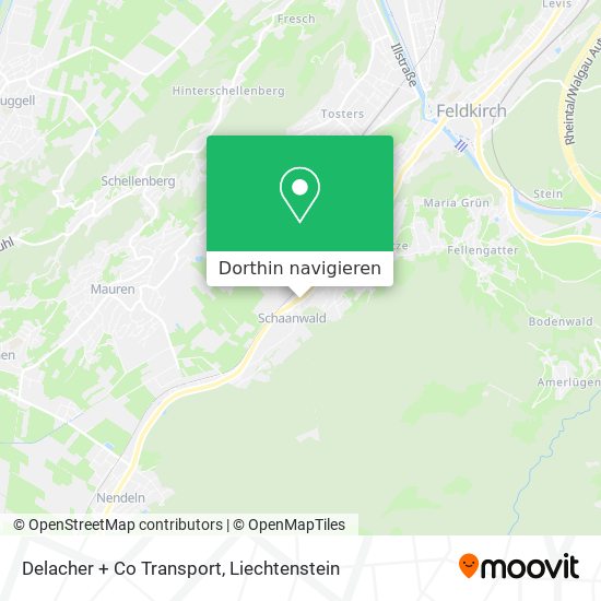 Delacher + Co Transport Karte