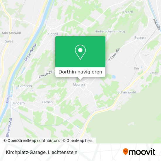 Kirchplatz-Garage Karte