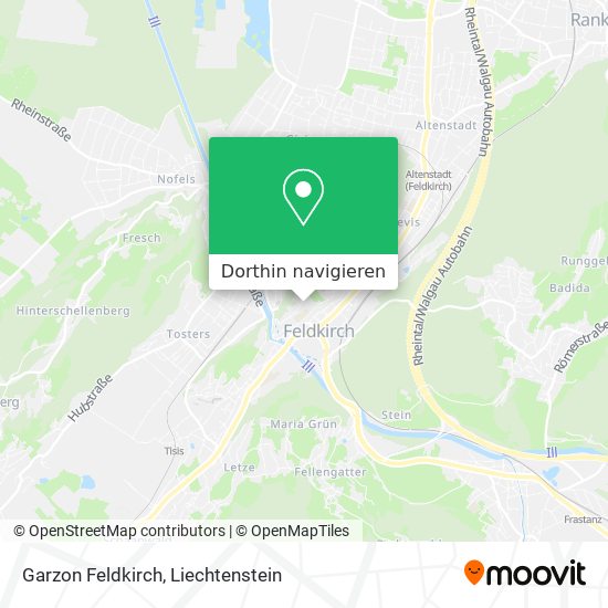Garzon Feldkirch Karte