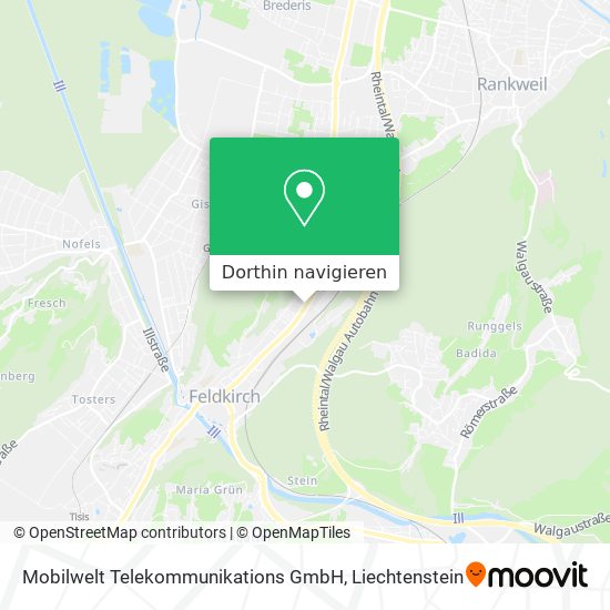 Mobilwelt Telekommunikations GmbH Karte