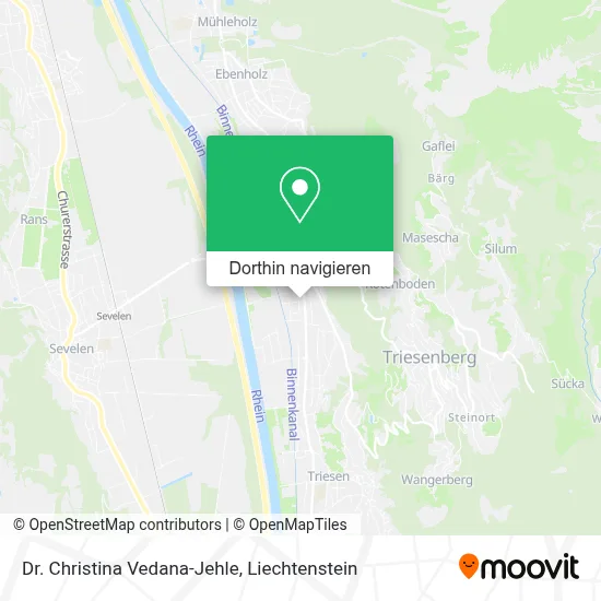Dr. Christina Vedana-Jehle Karte
