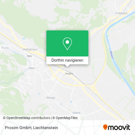 Prosim GmbH Karte