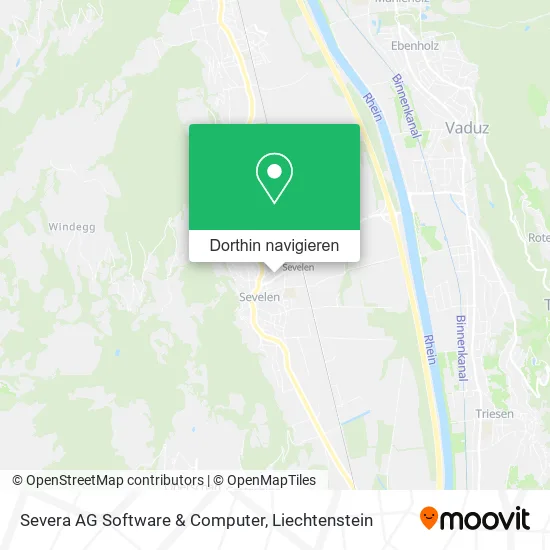 Severa AG Software & Computer Karte