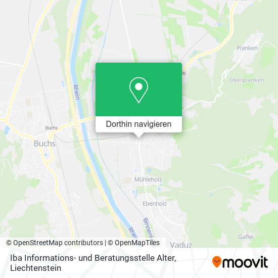 Iba Informations- und Beratungsstelle Alter Karte