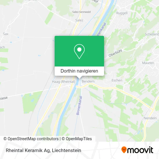 Rheintal Keramik Ag Karte