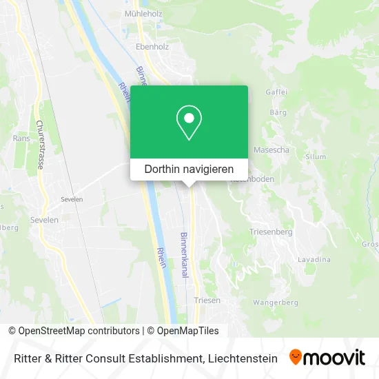 Ritter & Ritter Consult Establishment Karte