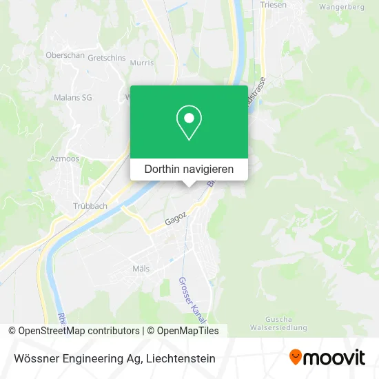 Wössner Engineering Ag Karte