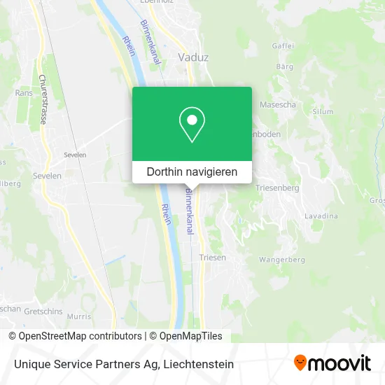 Unique Service Partners Ag Karte