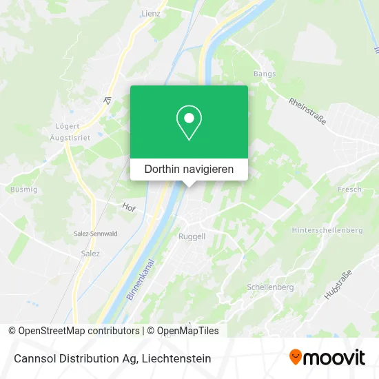 Cannsol Distribution Ag Karte
