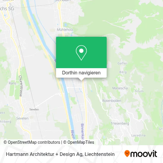 Hartmann Architektur + Design Ag Karte