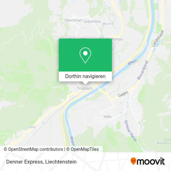 Denner Express Karte