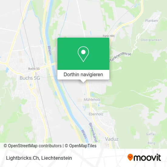 Lightbricks.Ch Karte
