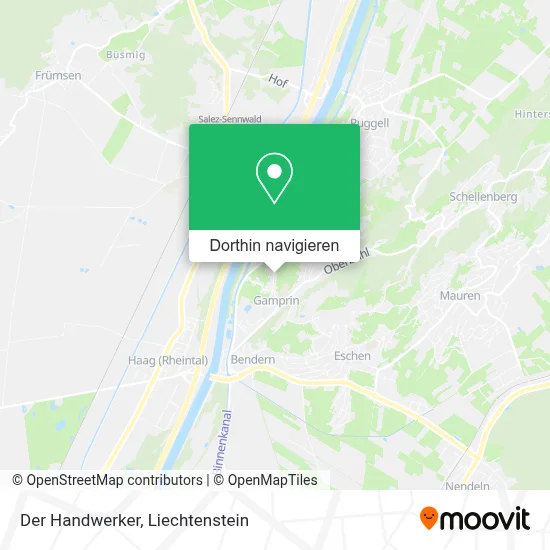 Der Handwerker Karte