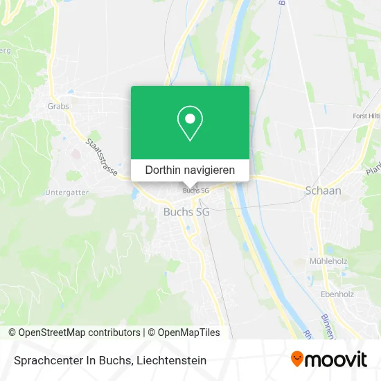 Sprachcenter In Buchs Karte