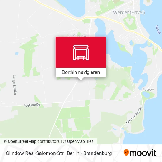 Glindow Resi-Salomon-Str. Karte