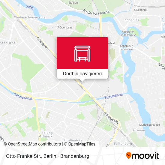 Otto-Franke-Str. Karte