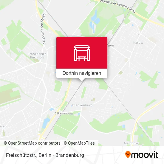 Freischützstr. Karte