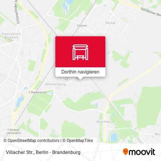 Villacher Str. Karte