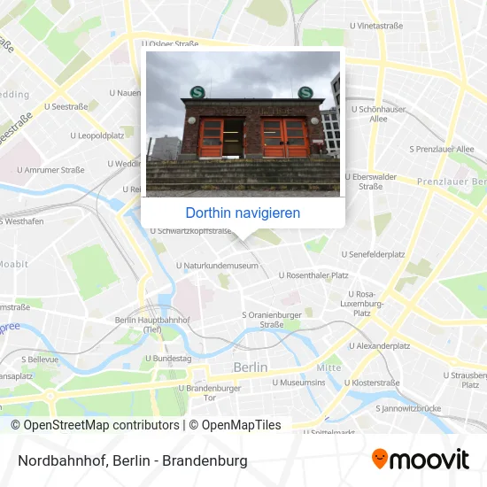Nordbahnhof Karte
