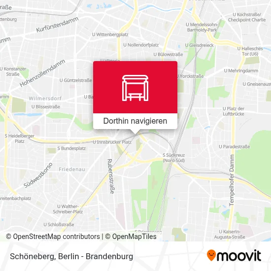 Schöneberg Karte