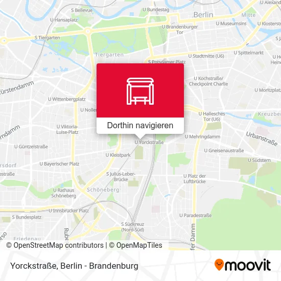 Yorckstraße Karte