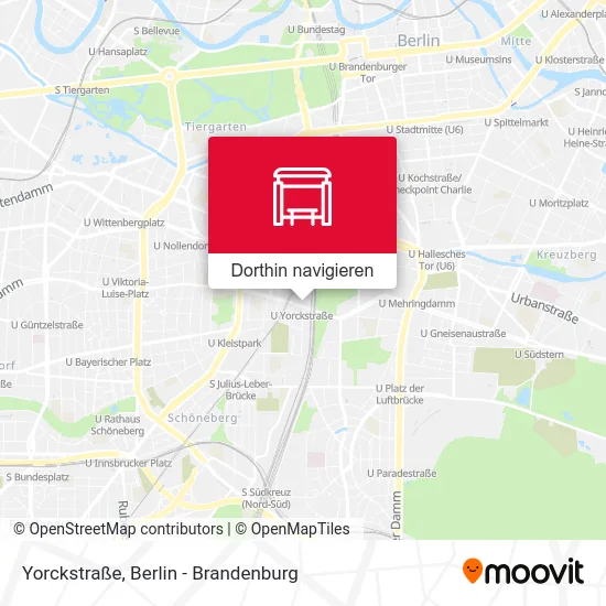 Yorckstraße Karte