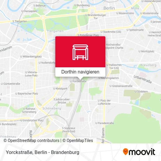 Yorckstraße Karte