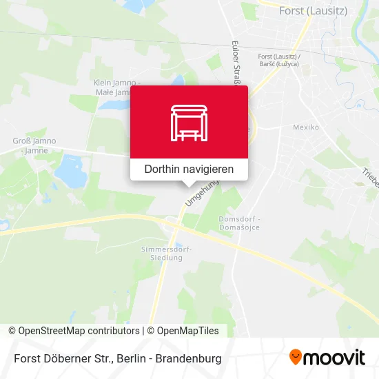 Forst Döberner Str. Karte