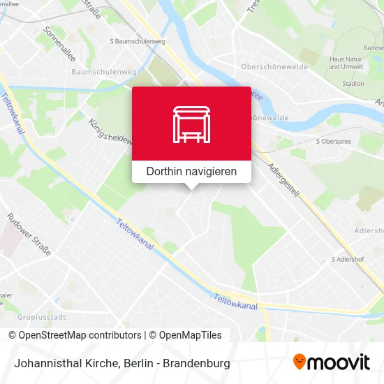 Johannisthal Kirche Karte