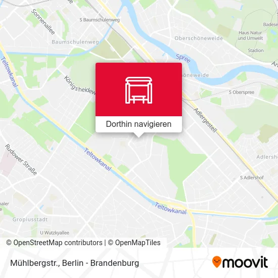 Mühlbergstr. Karte